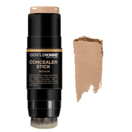 Gentlehomme- Corrector en barra con pincel para hombres - Borrador de ojeras - Corrector multiusos para hombres - Doble cara Fu