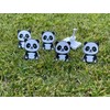 (6-Pack) Panda Theme Children's Door knobs - Pull Handles for
