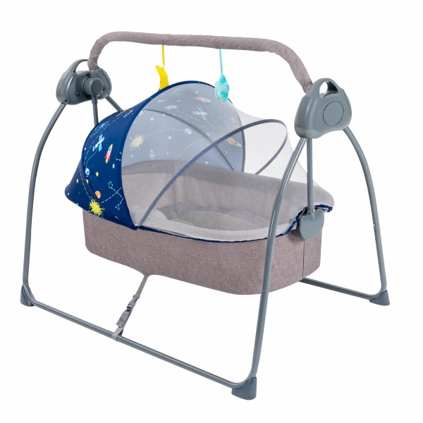 Unbranded Electric Baby Cradle Crib Infant Auto-Swing Bed Rocker Bluetooth