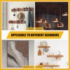 Metal Plasterboard Fixings, 50 Heavy-Duty Self-Drilling Anchors with Screws for