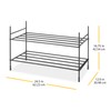 Whitmor Modular 2-Tier Stacker Shelf