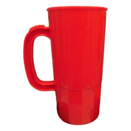 Beer Mugs Beer Steins Holds 22 Ounces to Brim Qty 6 1 ea Red Blue Yellow Granite Black Kelly Green, Very Durable, Brilliant Colors.