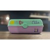 Caboodles Claire's Caboodles Blue Sparkle On-The-Go Girl Retro Case Unicorn