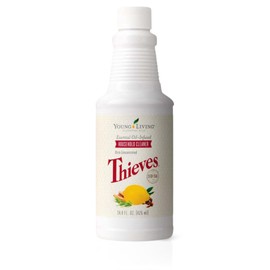 Young Living Thieves Household Cleaner 14.4 oz, Plant-Based All-Purpose Cleaner with Essential Oils, Safe for Floors, Mirrors, Carpets & Pet Areas