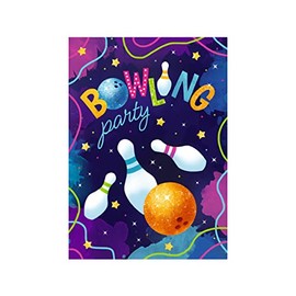 12 Invitation Cards for Children's Birthday Bowling Bowling Party Invitations for Birthday Girls Boys