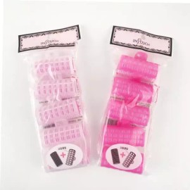 Inpouch 집게 5개입 헤어롤 인파우치 인파우치그루프 [2 핑크] 5-Pack Hair Roll Clips in Pouch Inpouch Group [2 Pink]
