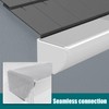 Daisypower Gutter Guards,4", 5", 6" Stainless Steel DIY Leaf Protection,Micro-Mesh