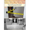 Wall Mount Retractable Barrier Belt, 16 Ft Crowd Control Retractable