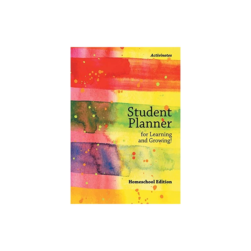 Student Planner for Learning and Growing! Homeschool Edition