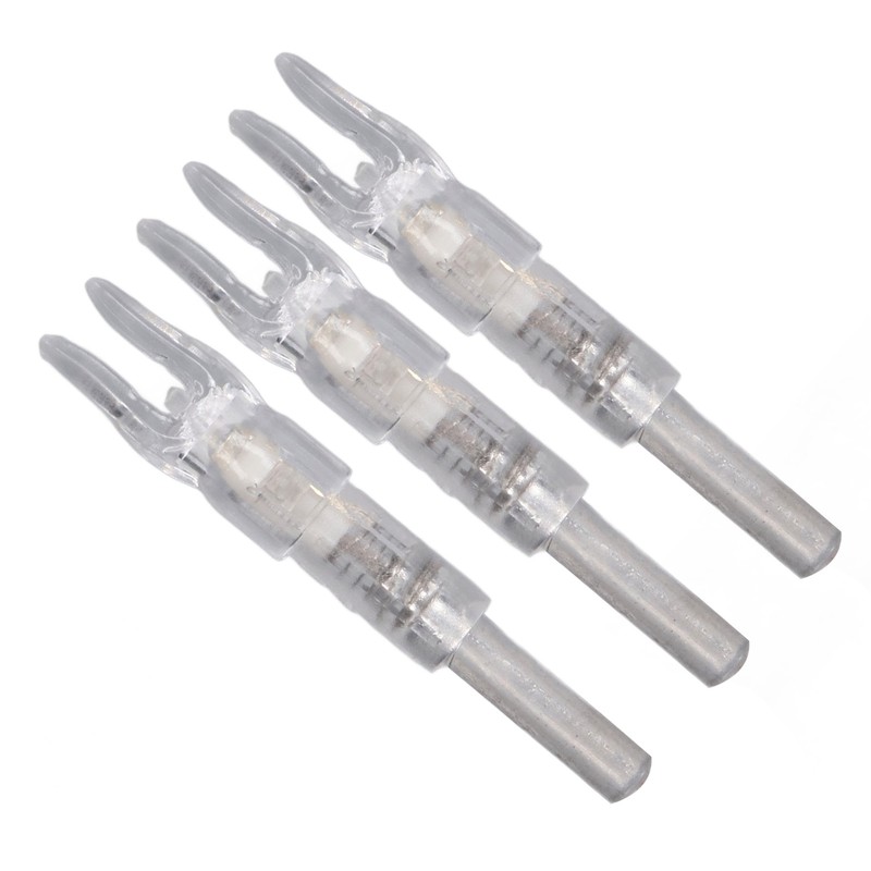 3PCS Lighted Nocks for Arrows Automatic Lighting 6.2mm Internal Diameter