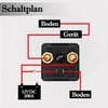 HISports 12 V 250 A Isolating Relay, Car Relay, High