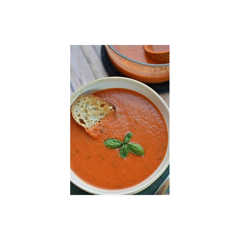 La Madeleine Tomato Basil Soup 15.5oz Glass Jar (Pack of