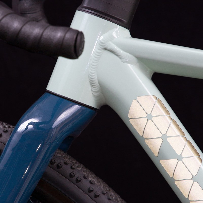 Luxshield Reflector Sticker Set - Triangles Small - for Bicycle,