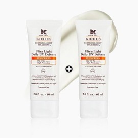 Kiehl's 백화점제품 1+1 키엘 선크림 60ml 울트라 라이트 데일리 UV 디펜스 썬크림 Department Store Product 1+1 Kiehl's Sunscreen 60ml Ultra Light Daily UV Defense Sunscreen