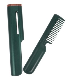 Minkissy Straightening Comb Brush with Temperature Fast Heating Portable Design for Travel and Home Use Suitable for All Hair Types