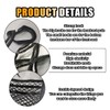 Universal Car 3-Layer Mesh Organizer Bag, Auto Seat Back Net