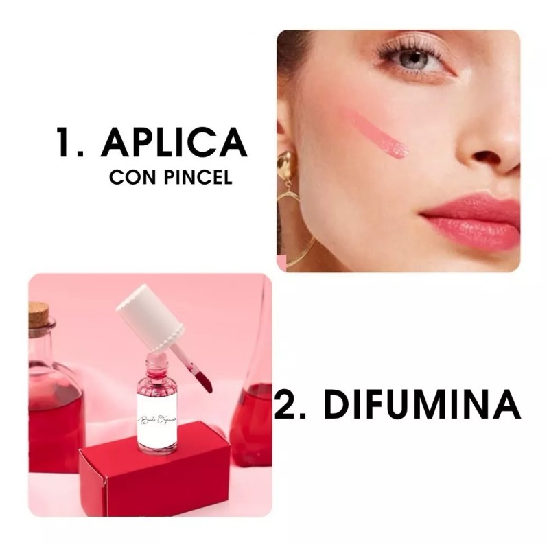 BONITA ORGANICS Rubor Y Labial En Tinta 24 Hrs Y