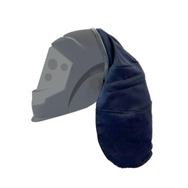 Welding Helmet Cover, FR Cotton Extended Welding Neck Protector,Anti-Glare Welding Hood Accessories with Press Fit Seal, Compatible for Most Welding Helmets