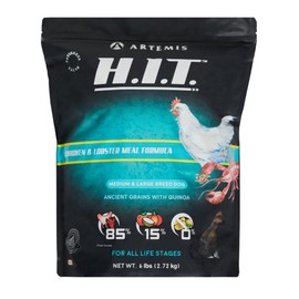 ARTEMIS Premium H.I.T. Chicken & Lobster Dry Dog Food for Medium & Large Breed Dogs (6 Lbs)