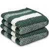 Towelogy® Quick Dry Patterned Hand Towels for Bathroom | Ultra