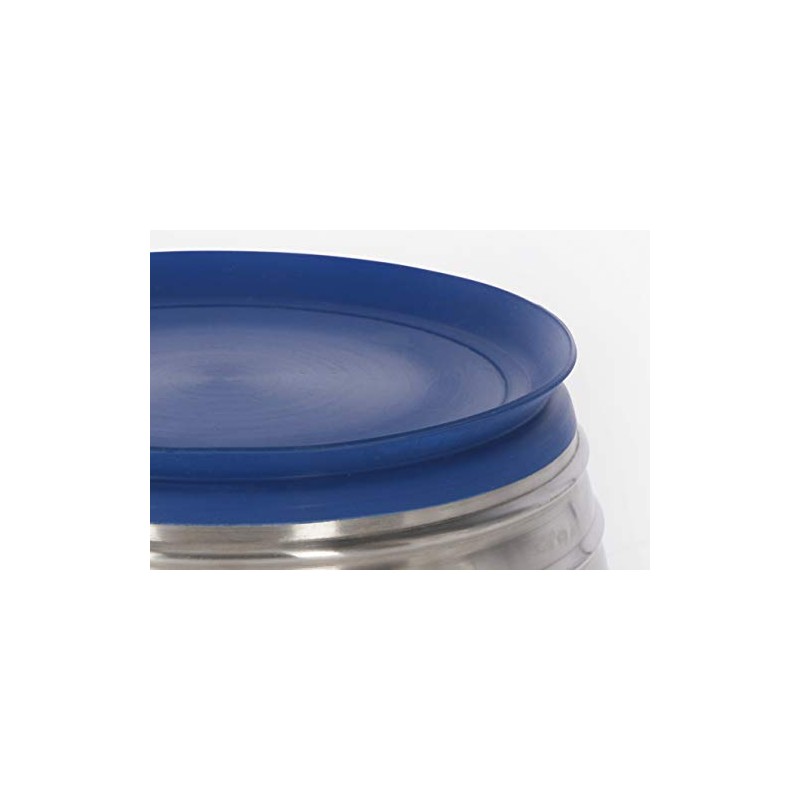 Kerbl Pet St. Steel Dog Bowl, 1900 ml with suction