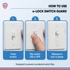 eLock Switch Guard for Toggle Switches | Child Proof Light