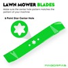 Magorfas Lawn Mower Blades Fits for 742-04125 742-0644 742-04124 742-0645