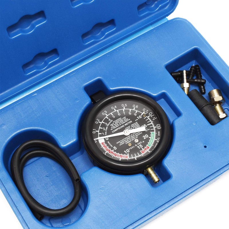 Wiltec Vacuum Tester up to 10 PSI 28 Inch HG,