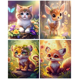 Meothan 5D Diamond Painting Kits for Adult, Stained Glass Tree of Life Diamond Art Kits for Adult Beginners, Tree Diamond Painting Full Round Drill Crafts Kit for Home Wall Decor Gift 12x12in