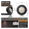 Brandson - 3x LED Deckenspot dimmbar Einbaustrahler schwenkbar - Ultra