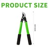 Bypass Tree Loppers – Garden Loppers with Carbon Steel Blade,