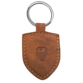 GERMANUS Wild Brown Leather Keyring