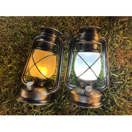 Vivid Flame LED Lantern - Outdoor & Garden Decoration, Vintage LED Flame Effect (1)