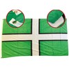 NWFlags Outdoor Heavy Devon Flag 5ft x 3ft 110d Knitted