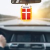 WXTWK National car window hanging flag (Denmark)