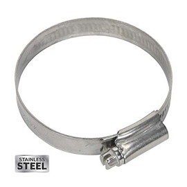 SEALEY SHCSS2A Hose Clip Stainless Steel Diameter 44-64mm 10pcs