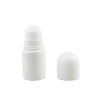 JIHUOO 4 Pieces 30 ml Empty Plastic Roller Bottles Refillable