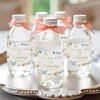 Mobiusea Creation 50 Pcs Wild Floral Water Bottle Labels –
