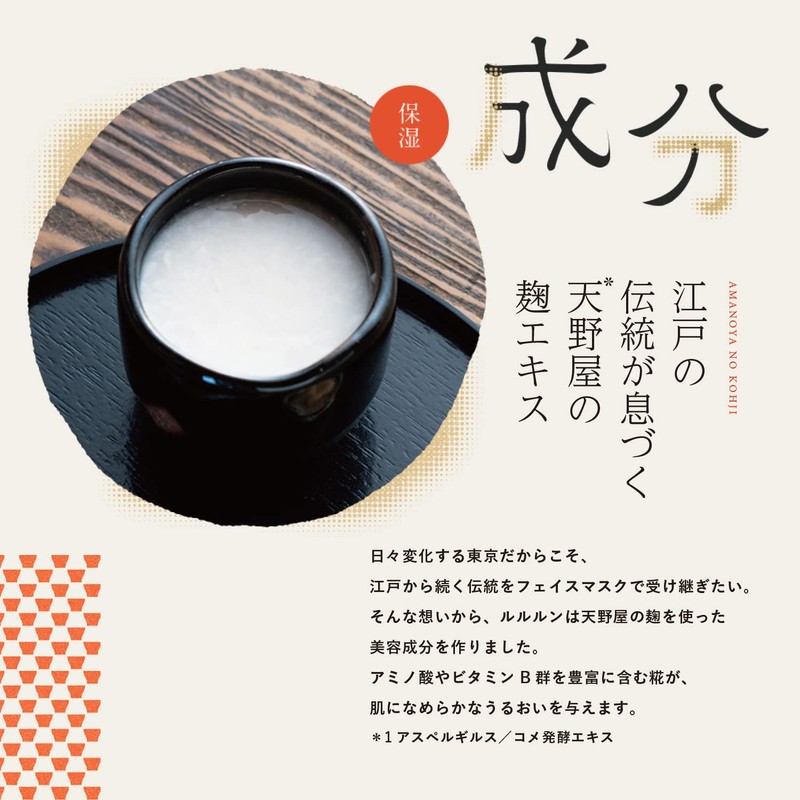 Lululun Face Mask Pack, Tokyo Lululun (Fragrance of Rice) 7