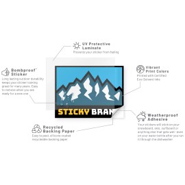 Universal Ham Radio Sticker - Euro Oval QRP - 5" x 3" Durable  Laptop Auto Truck Outdoor