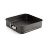 Quid Sweet Grey 28 cm Square Removable Steel Baking Tin