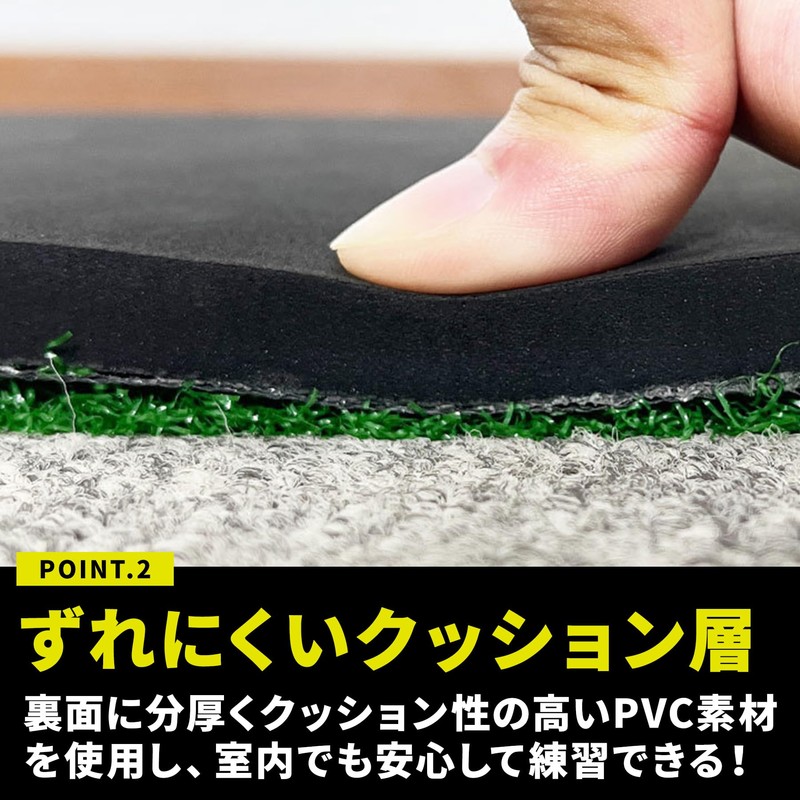 Gavit Golf Practice Mat Approach Practice Equipment Indoor Training Grass
