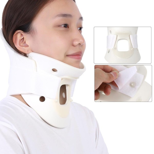 Breathable Neck Support, Neck Brace, Neck Support, Pain Relief, Neck Braces for Neck and Upper Back Relief, Pain, Dizziness and Limbs Numbness (L)