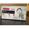 Delta 25769LF-SP Alux SpotShield Brushed Nickel 2-handle 4-in Centerset Bathroom
