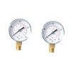 TEHAUX 2pcs Psi Pressure Gauge High Precision Npt Design for