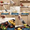 ReaNea Kitchen Cooking Utensils Set 26 Pieces, Stainless Steel Heavy