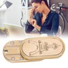 Metal EDC Fidget Slider Hand Pushing PPB Magnetic Ring Coin