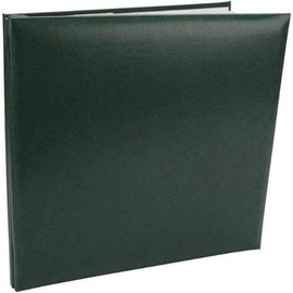 Pioneer Leatherette Postbound Album 12-Inch by 12-Inch, Green