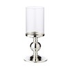 Edzard Candlestick Bamboo, height 10,6 in, silver plated, tarnish protected