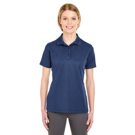 UltraClub Ladies' Cool & Dry Mesh Piqué Polo 2XL NAVY